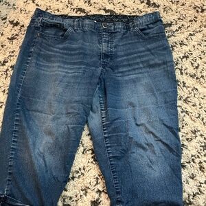 Faded Glory Capri Cropped Jeans Size 18W - Preowned Casual Denim